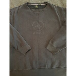 Aigle Sweatshirt Mens XXL Crewneck Pullover Long Sleeve Classic Navy Blue